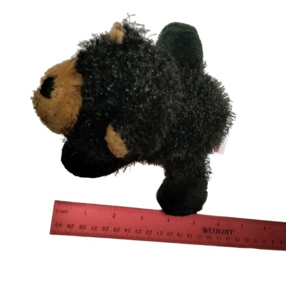 Ganz Webkinz Black Bear lil kinz HS004 Plush Toy No Code Adorable Hairy - Picture 5 of 8